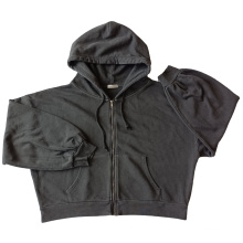 2021 Autumn wholesale Customized Kangaroo pocket Long Sleeve Men's Pullover zip Hoodie Sweatshirt